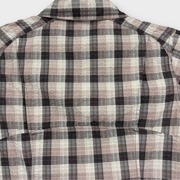 Columbia Omni-Shade Short Sleeve Hiking Blouse in Plaid Women's Size S - Picture 8 of 9